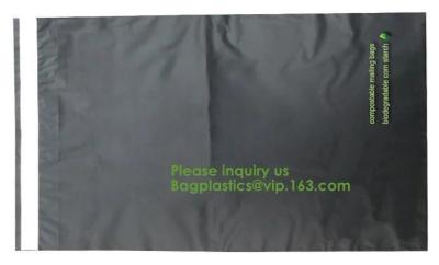 Chine les sachets en plastique de messager de fécule de maïs/enveloppes de expédition/ont imprimé les sacs de expédition, boîtes colorées de compost de boîte d'annonce dans les sacs de expédition à vendre