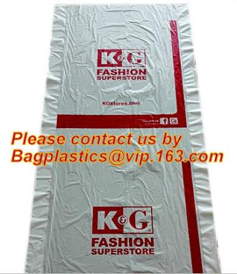 China customized size polythene garment cleanBIODEGRADABLE COMPOSTABLE CORN STARCH OXO-BIODEGRADABLE ECO FRIENDLY GEEN PACKAGE for sale