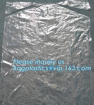 Chine le magasin de blanchisserie a employé les sacs en plastique de nettoyage à sec de roulement, sacs de vêtement en plastique clairs de nettoyage à sec de vente en gros poly pour emballer c à vendre