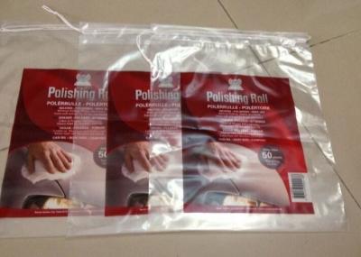 Chine Les produits chauds biodégradables ont adapté le sac aux besoins du client en plastique de blanchisserie de poly sac de cordon de blanchisserie pour l'hôtel, 18