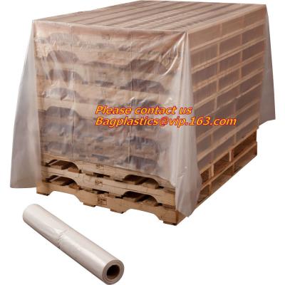 China Pallet Cover, plastic Pallet bag,reusable pallet cover, clear plastic flat bottom bag pallet cover proof dust cover furn for sale