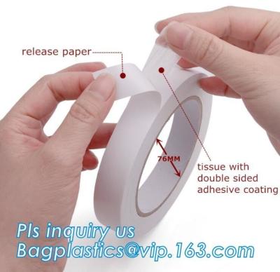 China Industrial Strong Label Tape Label Double Sided With Carrier Tissue Or Foam for sale