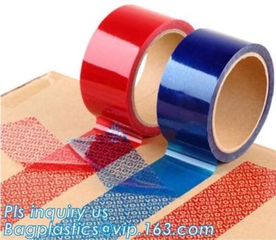China Tamper Evident Security Void Tape，Anti Tamper Proof Evident Security Warranty Void Tape for sale
