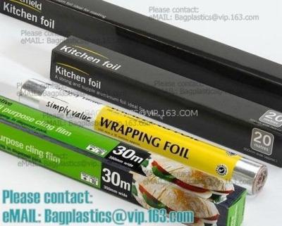 China good quality household aluminium foil rolls and wrapping paper, perforated aluminum foil insulation roll for sale