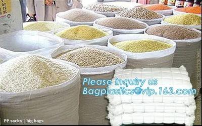 China el blanco de 25kg 50kg recicló fabricantes tejidos los pp laminados bopp tejidos los pp de China de los bolsos del bolso de la agricultura, harina, arroz, fertiliza en venta