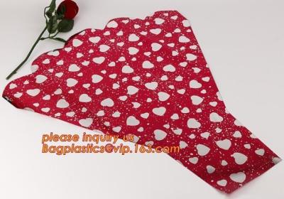 Cina Manica per singola Rosa, manica trasparente del fiore di Kraft della carta della rete del manicotto del germoglio di fiore del fiore di Rosa singola Rosa in vendita
