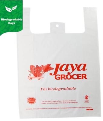 China Biodegradable Compostable PBAT Handle Bag,Compostable Handy Bag, Die Cut Handle, Soft, Handle Compostable Trash Bag for sale
