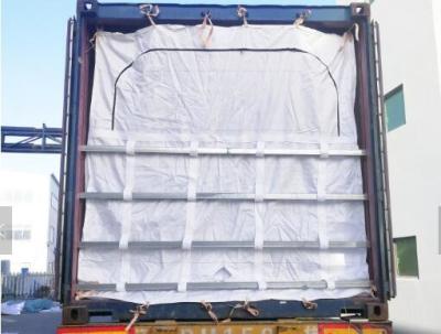 Cina container in serie flessibili bianchi asciutti delle fodere del contenitore di grandi dimensioni di perfessional di multifuction di 40 piedi, 20 o 40 dei piedi, bagease in vendita