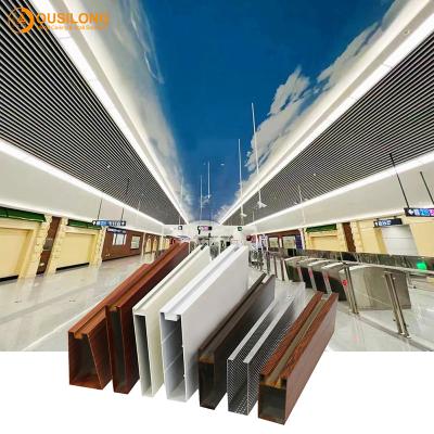 China Suspended Aluminium / Aluminum False Ceiling, Building Commercial Decorating Metal Panel for sale