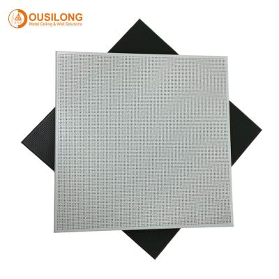 China Clip in Decoration Perforated Metal Ceiling Tegular / Closed Floating Kitchen False Ceiling Tiles for sale