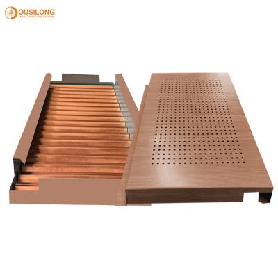 China E Hook On Aluminum Core Insulation Corrugated Composite Panels For Railways Station for sale