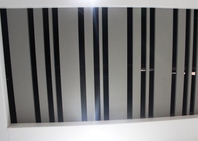 China Commercial Suspended Metal Ceiling / Open suspended Aluminium B - shaped Strip Ceiling for sale
