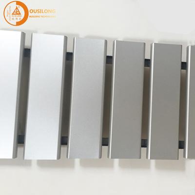 China Suspended Metal Strip U-aluminum Profile Screen Ceiling For Residential for sale