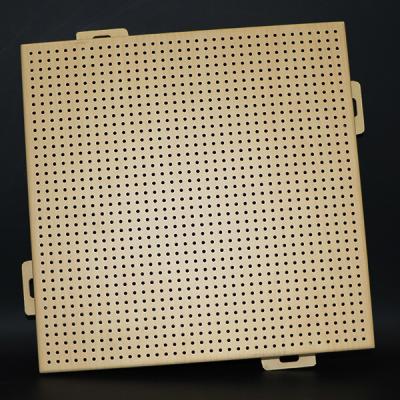 China Building Exterior Facade Decoration Perforated Aluminum Wall Panel With 10 Years Warranty for sale