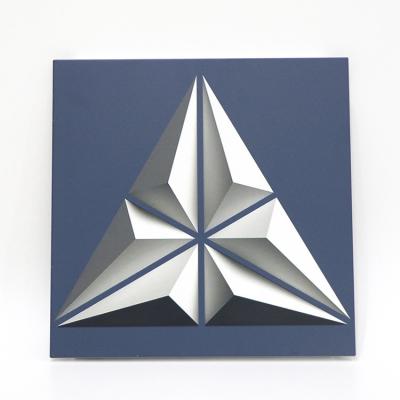 Китай плитки потолка треугольника 300мм*300мм художественные, напечатанный потолок открытой рамки алюминия ложный для Халл продается