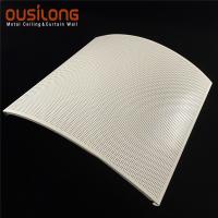 China Sound Reduction 0.5mm Clip In Ceiling Panels Triangle Pattern for sale