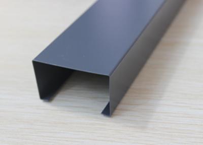 China Pulverize material de construção revestido do nível superior do teto da tela do perfil do U-alumínio à venda