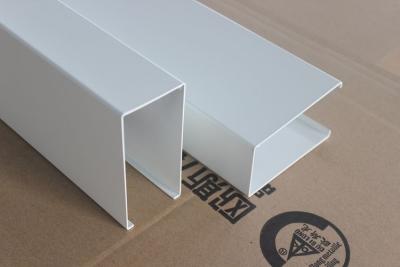 China CE / SGS / Intertek Tested U Aluminum Suspended Ceiling Fireproof for sale