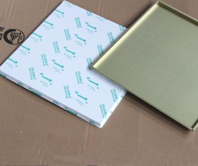 Китай Квадратные декоративные алюминиевые художнические плитки потолка положенные в интерьер панели строя продается