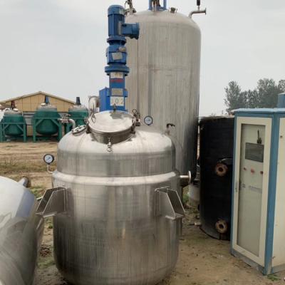 China 380V Used SS Reactor 0.2MPa With Water Cooling Electric Heating for sale