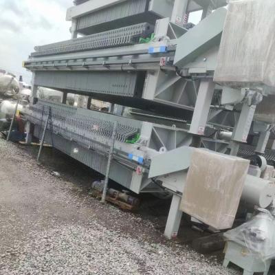 China Large Filtration Area Used Plate And Frame Filter Press Multiple Plate for sale