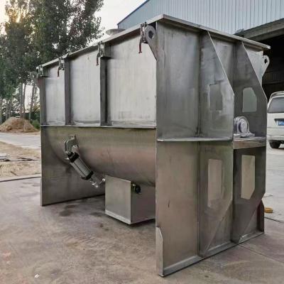 China V Type Forced Used Stainless Steel Mixing Tank Two Dimensional Conical Groove for sale
