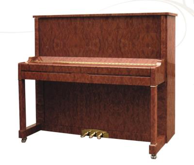 China Decorative Rosewood Acoustic Upright Piano Elegant Pianoforte Polished AG-125Z2 for sale