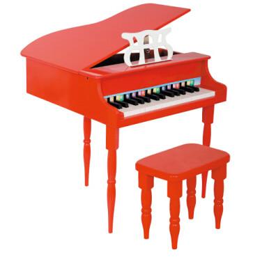 Κίνα Ξύλινο πιάνο παιχνιδιών των κόκκινων/μαύρων παιδιών ξύλινο μεγάλο/μίνι πιάνο καθορισμένο FW30B προς πώληση