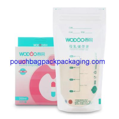 China New breast milk storage bag with temperature sensor thermal sensor for sale
