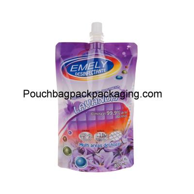 China Custom stand up pouch with spout for Mayonnaise packaging from China for sale