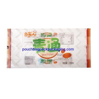 China Noodle side gusset bag, back seal side gusset pouch for food packaging for sale