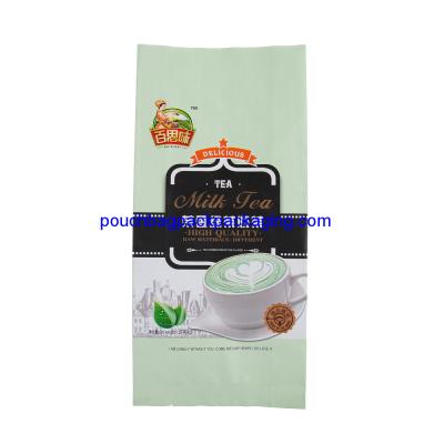 China Food grade custom printed side gusset bag plastic, foil side gusset pouch for tea for sale