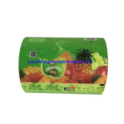 China Custom Printed Roll Stock Plastic Film, laminated packaging film roll for sale