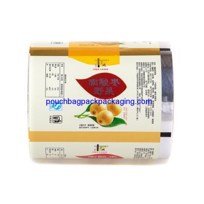 China Auto pack laminated roll, poly film roll plastic for food packaging for sale