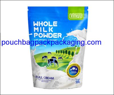 China Stand up pouch, Aluminum stand up pack bag, doypack for milk powder 500g for sale
