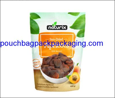 China Stand Up Pouch with zip lock, stand up bag with zipper, resealable bag for nuts packaging 400g for sale