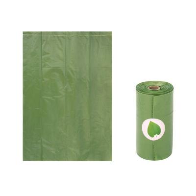 China Cornstarch based biodegradable trash bag,corn strarch trash bag compostable for sale