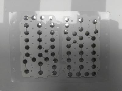 Chine Rangée tactile flexible de dôme de contact à membrane d'OEM/ODM avec l'impression d'écran en soie à vendre