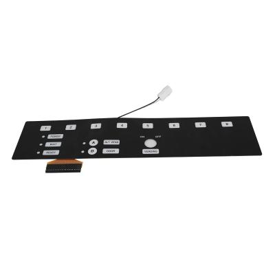 China Custom Flexible Membrane Switch with Aluminum Substrate Display Screen for sale