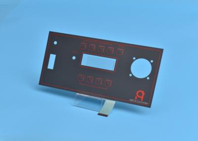 China Embossed Led Tactile Membrane Switches Touchable Multiple Windows for sale