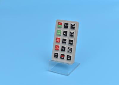 China Silicone Rubber Membrane Switch Panel Sticker Durable With Multiple Keys for sale