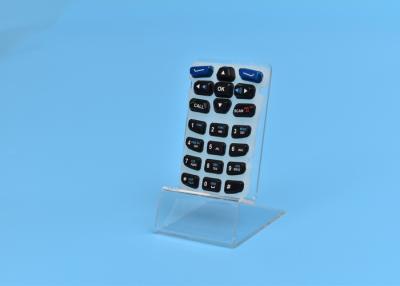 China Multiple Keys Rubber Membrane Switch Panel , Heat Resisting Silicone Keypad Cover for sale