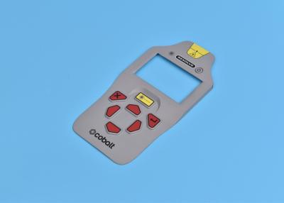 China Multi-colored Rubber Keypad With Carbon Pill Insert for sale