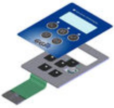 China Waterproof Membrane Switch With Metal Dome , Push Button Membrane Switch for sale