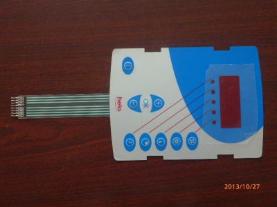 Cina EL tattile impermeabile del commutatore della tastiera a membrana di vista laterale RoHS luminescente 2008 in vendita
