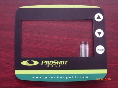 中国 CD プレーヤーのための PCB、ペットまたは PC 材料が付いている膜スイッチ キーパッド 販売のため
