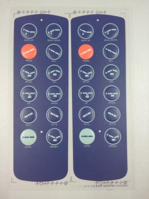 China Remote Control Membrane Touch Panel For Telephone Systems , Custom Made for sale
