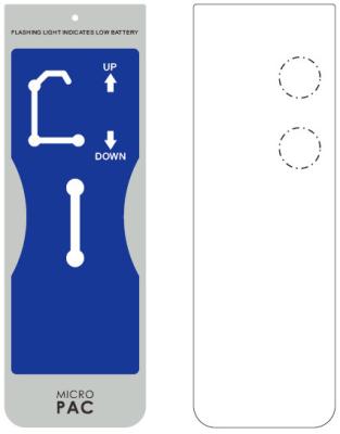 China PET Embossed Membrane Switch Overlay Panel , Tactile Membrane Switch for sale