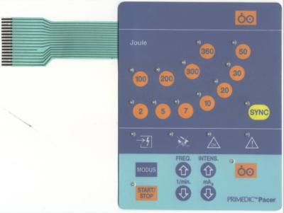 China Custom Epoxy FPC Flexible Membrane Switch Touch Panel , Metal Dome Membrane Switch for sale
