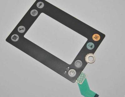 Chine Le commutateur mince superbe de clavier de membrane de carte PCB de dôme en métal avec sérigraphient imprimé à vendre